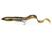 Gummiköder Savage Gear 3D Hard Eel 17cm 50g Slow Sinking 2+1 - Black Gold UV BESTEN KUNSTKODER Angelshop