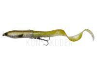 Gummiköder Savage Gear 3D Hard Eel 17cm 50g Slow Sinking 2+1 - Green Silver Ayu UV BESTEN KUNSTKODER Angelshop