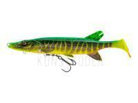 Gummifisch Savage Gear 3D Pike Shad 20cm 65g - Fire Pike BESTEN KUNSTKODER Angelshop