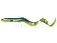 Gummifisch Savage Gear 3D Real Eel Bulk 15cm 12g - Green Yellow Glitter BESTEN KUNSTKODER Angelshop