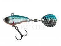 Jig Spinner Savage Gear Fat Tail Spin 6.5cm 16g - Blue Silver BESTEN KUNSTKODER Angelshop