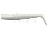 Gummifisch Savage Gear Sandeel V2 Tail 11cm 10g - White Pearl Silver BESTEN KUNSTKODER Angelshop