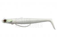 Gummifisch Savage Gear Sandeel V2 Weedless 13cm 31g 2+1pcs - White Pearl Silver BESTEN KUNSTKODER Angelshop