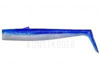 Gummifisch Savage Gear Sandeel V2 Weedless Tail 9.5cm 7g - Blue Pearl Silver BESTEN KUNSTKODER Angelshop