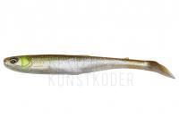 Gummifisch Savage Gear Slender Scoop Shad Bulk 11cm 7g - Green Silver BESTEN KUNSTKODER Angelshop