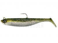 Gummifisch SG Savage Minnow 12.5cm 35g - Green Silver 2+1pcs BESTEN KUNSTKODER Angelshop