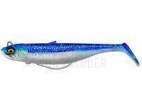 Gummifisch SG Savage Minnow Weedless 12.5cm 28g 2+1pcs - Blue Pearl Silver BESTEN KUNSTKODER Angelshop