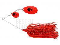 Spinnerbait Westin MonsterVibe Indiana Blades 45g - Red Tiger BESTEN KUNSTKODER Angelshop