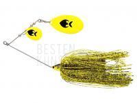 Spinnerbait Westin MonsterVibe Indiana Blades 45g - Yellow Tiger BESTEN KUNSTKODER Angelshop