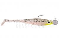 Gummifisch Spro IRIS Popeye To Go 12cm 5+10g #5/0 JIG 22 - UV Salt & Pepper BESTEN KUNSTKODER Angelshop