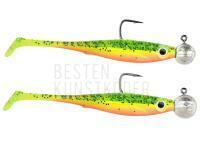 Gummifisch Spro IRIS Popeye To Go 6cm 2.5+4g #1/0 - UV Mojito BESTEN KUNSTKODER Angelshop