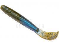 Gummiköder Strike King Rage Ned Cut-R Worm 7.5cm - Blue Craw BESTEN KUNSTKODER Angelshop