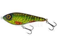 Jerkbait Strike Pro Buster SwimBait 13cm - C755G Green Motoroil Pike UV BESTEN KUNSTKODER Angelshop