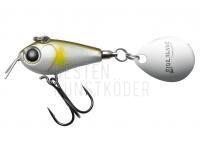 Jig Spinner Tiemco Lures Critter Tackle Riot Blade 25mm 9g - 01 Pearl Ayu BESTEN KUNSTKODER Angelshop