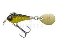 Jig Spinner Tiemco Lures Critter Tackle Riot Blade 25mm 9g - 02 Hologram Gold Black BESTEN KUNSTKODER Angelshop