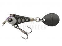 Jig Spinner Tiemco Lures Critter Tackle Riot Blade 25mm 9g - 104 Black Yamame SL Parrmark BESTEN KUNSTKODER Angelshop