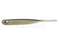 Gummifisch Tiemco PDL Super Shad Shape 4 inch ECO - 01 Crystal Smelt BESTEN KUNSTKODER Angelshop