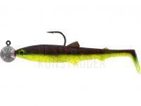 Gummifishe Westin BullTeez 12.5cm R 'N R 10g #6/0 - Black/Chartreuse BESTEN KUNSTKODER Angelshop