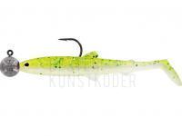 Gummifishe Westin BullTeez 12.5cm R 'N R 10g #6/0 - Sparkling Chartreuse