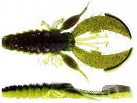 Gummiköder Westin CreCraw CreatureBait 14 cm 32g - Black/Chartreuse BESTEN KUNSTKODER Angelshop