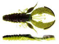 Gummiköder Westin CreCraw CreatureBait 8.5 cm 7g - Black/Chartreuse BESTEN KUNSTKODER Angelshop