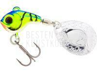 Jig Spinner Westin DropBite Tungsten Spin Tail Jig 2cm 13g - Chartreuse Blue Craw BESTEN KUNSTKODER Angelshop