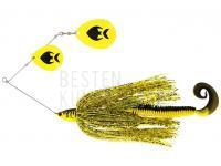 Spinnerbait Westin MonsterVibe Colorado Blades 65g - Yellow Tiger BESTEN KUNSTKODER Angelshop
