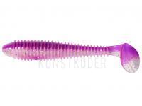 Gummiköder Keitech FAT Swing Impact 97mm - LT Grape Stardust BESTEN KUNSTKODER Angelshop