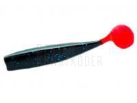 Gummifische Lunker City Shaker 3,25" - #185 Black/Blue Flake/Fire Tail