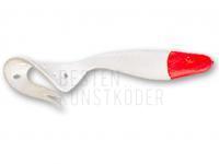 Gummifishe Delalande Sandra 7cm - 61 - Blanc Tête Rouge BESTEN KUNSTKODER Angelshop