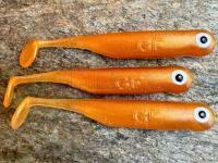 Gummifische Great Fish GF1 49mm 1g - no scent - gold BESTEN KUNSTKODER Angelshop