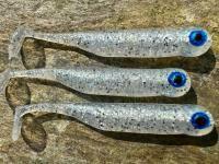 Gummifische Great Fish GF1 49mm 1g - no scent - white pearl BESTEN KUNSTKODER Angelshop