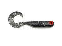 Gummifische Great Fish GF1 Twister 49mm - no scent - glitter graphite BESTEN KUNSTKODER Angelshop