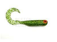 Gummifische Great Fish GF1 Twister 49mm - no scent - glitter green BESTEN KUNSTKODER Angelshop