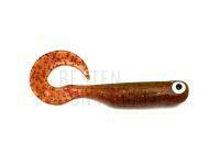 Gummifische Great Fish GF1 Twister 49mm - no scent - motor oil red BESTEN KUNSTKODER Angelshop