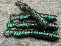 Gummifische Great Fish GF2 Leech 60mm 1.8g - no scent - colorful glitter BESTEN KUNSTKODER Angelshop