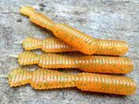 Gummifische Great Fish GF2 Leech 60mm 1.8g - no scent - curry