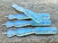 Gummifische Great Fish GF2 Leech 60mm 1.8g - no scent - ice blue