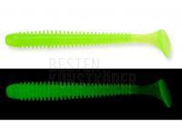 Gummifische Keitech Swing Impact 3 inch | 76mm - Clear Chartreuse Glow BESTEN KUNSTKODER Angelshop