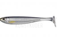 Gummifishe Live Target Slow-Roll Shiner Paddle Tail 12.5cm - Silver/Smoke BESTEN KUNSTKODER Angelshop