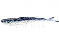 Gummifische Lunker City Fin-S Fish 4" - #136 Black Ice BESTEN KUNSTKODER Angelshop