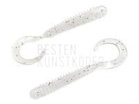 Gummiköder Noike Ring curly 3inch 76mm - #48 Clear White Wakasagi BESTEN KUNSTKODER Angelshop