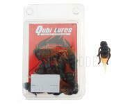 Gummifische Qubi Lures Little Insect (Baczek) 3cm 1g - Black-salmon BESTEN KUNSTKODER Angelshop