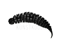 Gummifische Qubi Lures BigFatSnail 6cm 1g - Black BESTEN KUNSTKODER Angelshop