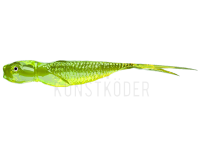 Gummifishe Qubi Lures Syrena V-Tail 10cm 5.6g - Radioactive BESTEN KUNSTKODER Angelshop