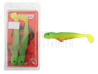 Gummifische Qubi Lures Syrena Shad 12cm 15g - Radioactive BESTEN KUNSTKODER Angelshop