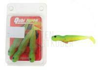Gummifische Qubi Lures Syrena Shad 7cm 2.2g - Radioactiv BESTEN KUNSTKODER Angelshop