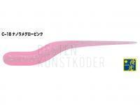 Gummiköder Tict Gyopin 1.7 inch - C-18 Nano lame glow pink BESTEN KUNSTKODER Angelshop