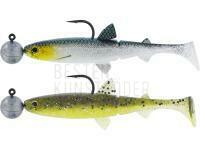 Gummifische Westin HypoTeez Shadtail R `N R 9cm 7g - Clear Water Mix 12