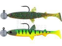 Gummifische Westin HypoTeez Shadtail R `N R 9cm 7g - Dark Water Mix 13